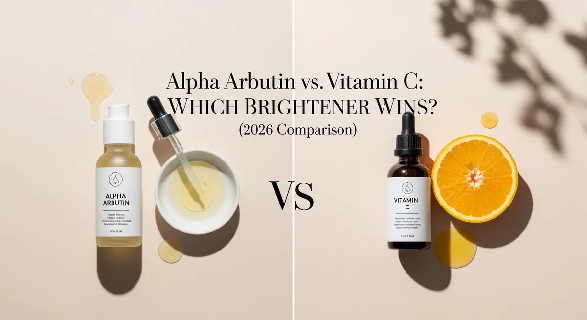 Alpha Arbutin vs. Vitamin C: Which Brightener Wins? (2026 Comparison)