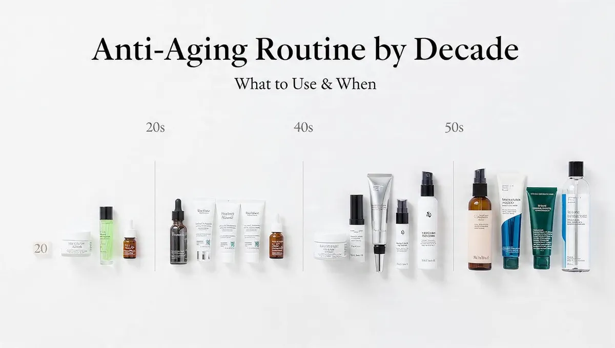 The Ultimate Skincare Timeline: Exact Routines for your 20s, 30s, 40s, 50s & Beyond