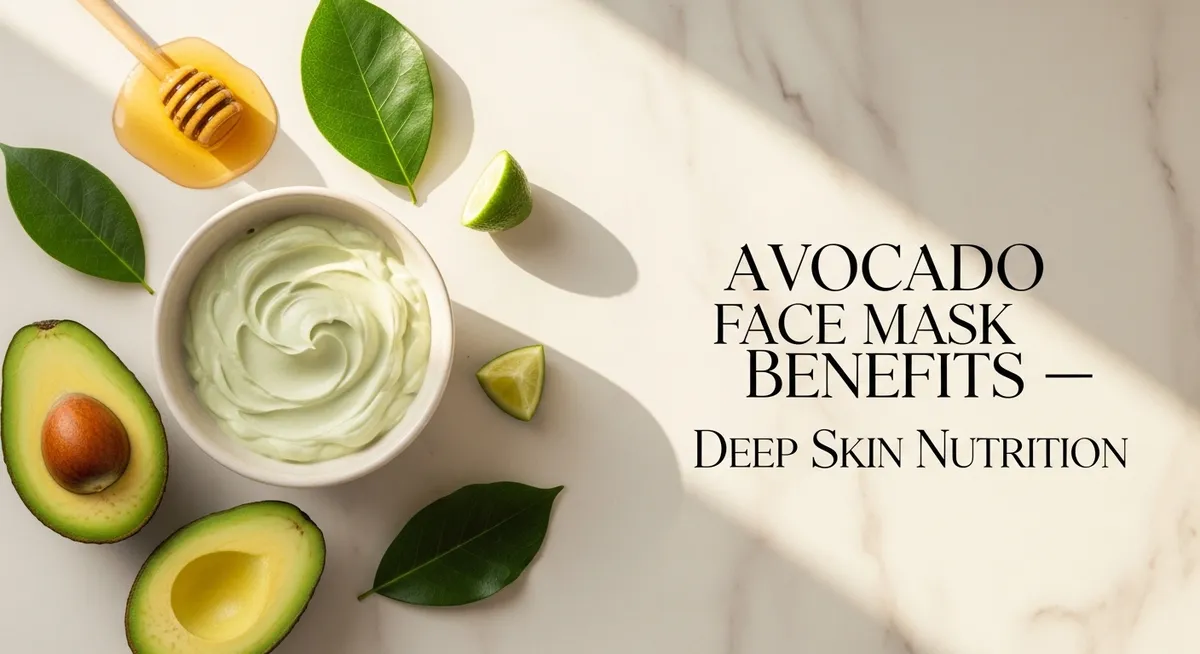 Avocado Face Mask Benefits: The Science of Deep Skin Nutrition