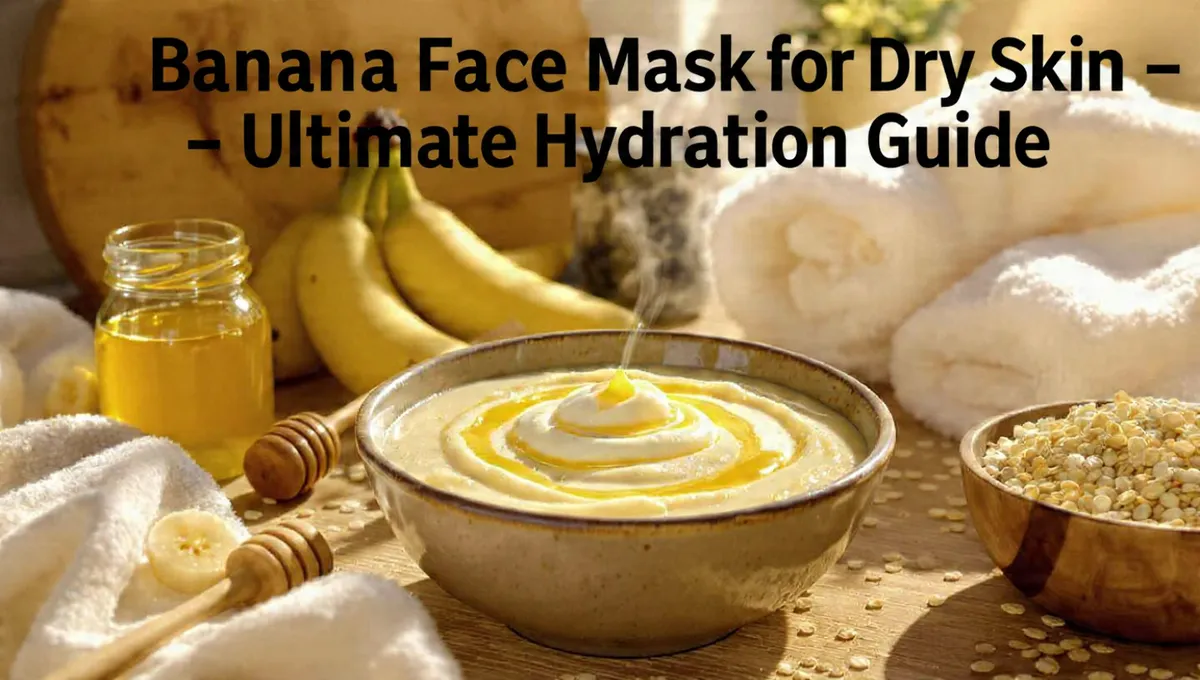 Banana Face Mask for Dry Skin: The Potassium-Rich Glow Treatment