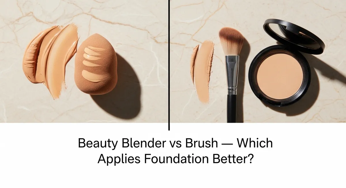 Beauty Blender vs. Brush: Which Apply Foundation Best?