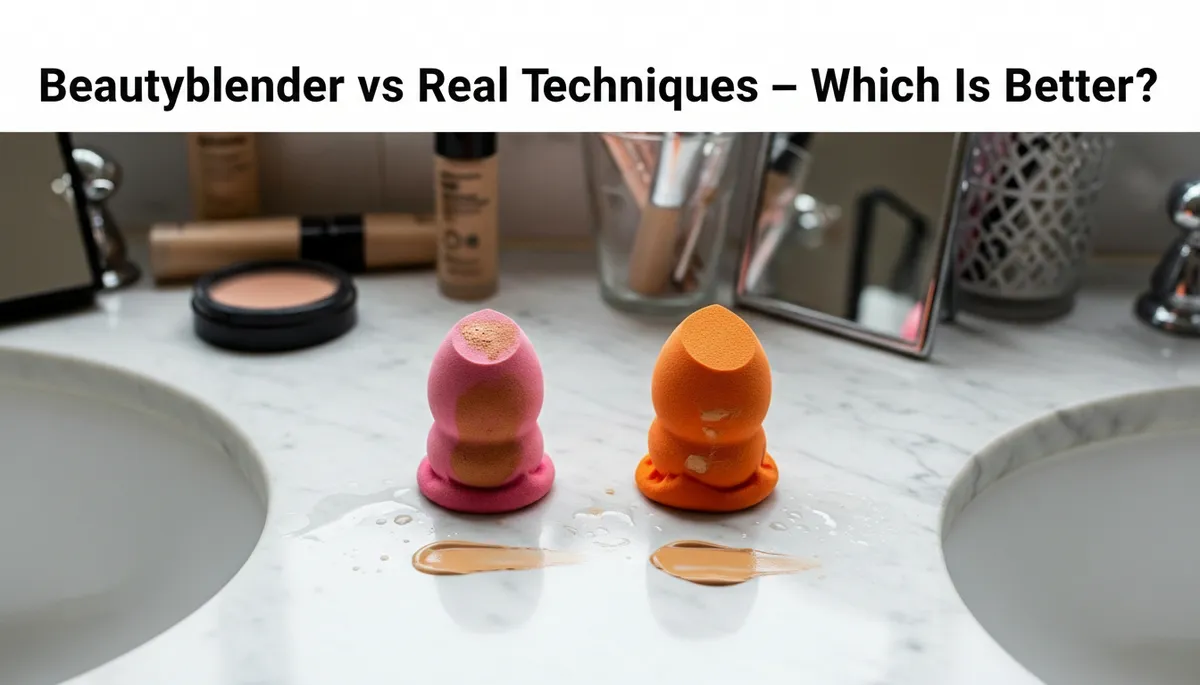 Beautyblender vs. Real Techniques