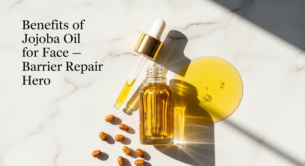 Benefits of Jojoba Oil for Face: The Sebum-Mimicking Liquid Wax for Barrier Repair | NxtLifestyle
