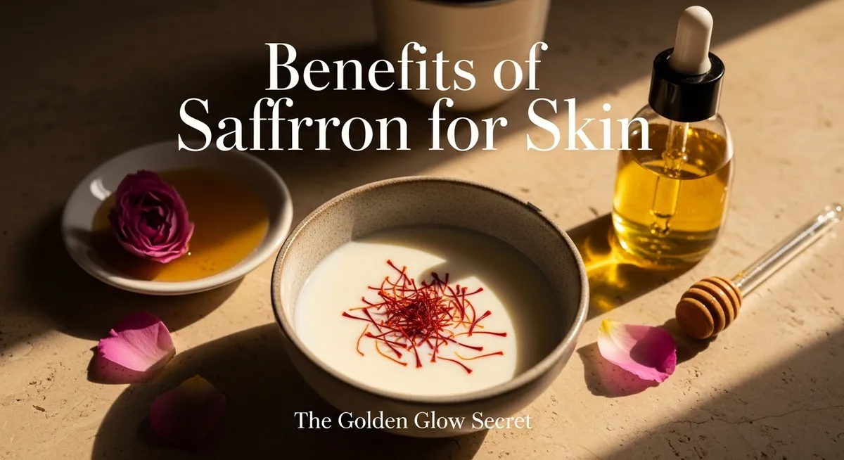Benefits of Saffron for Skin: The Golden Glow Secret (2026)