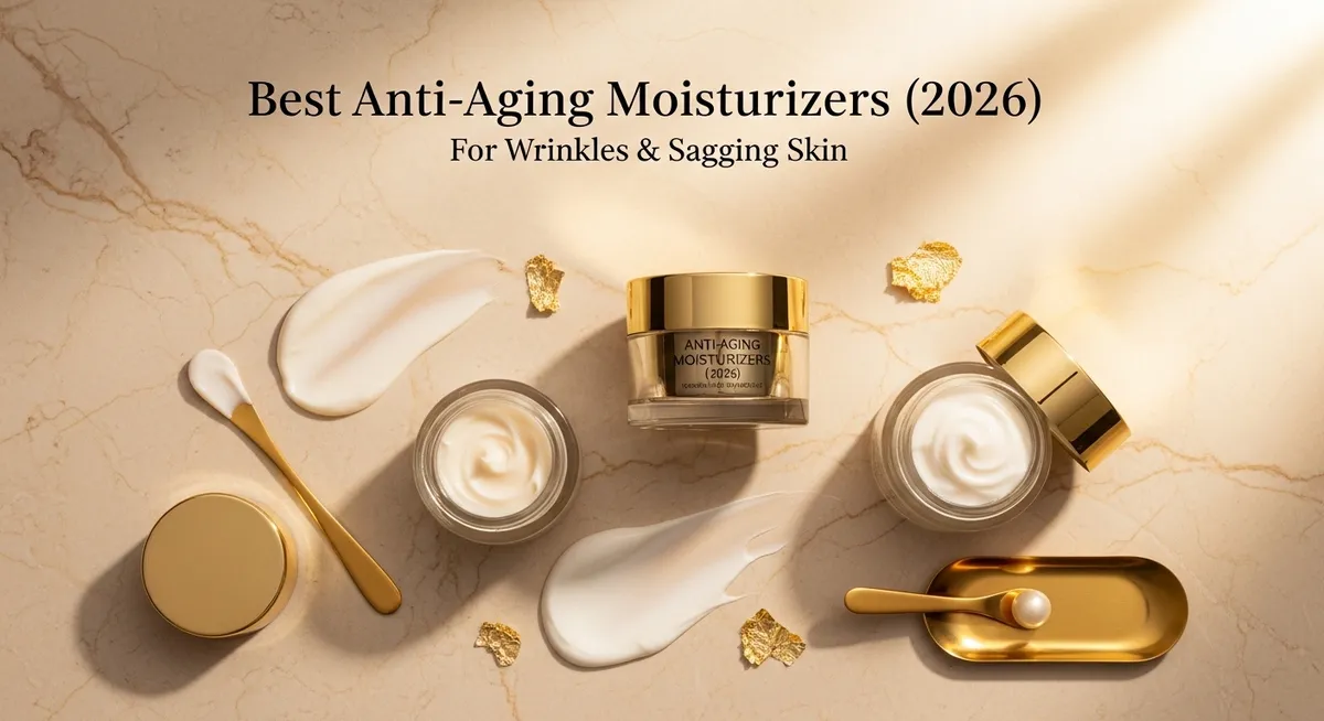 10 Best Anti-Aging Moisturizers for Wrinkles & Sagging Skin (2026)