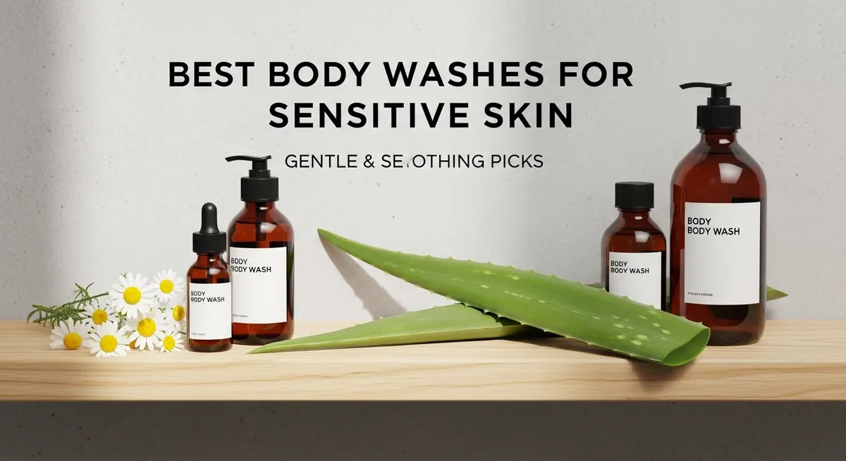 Gentle Body Washes for Sensitive and Eczema-Prone Skin