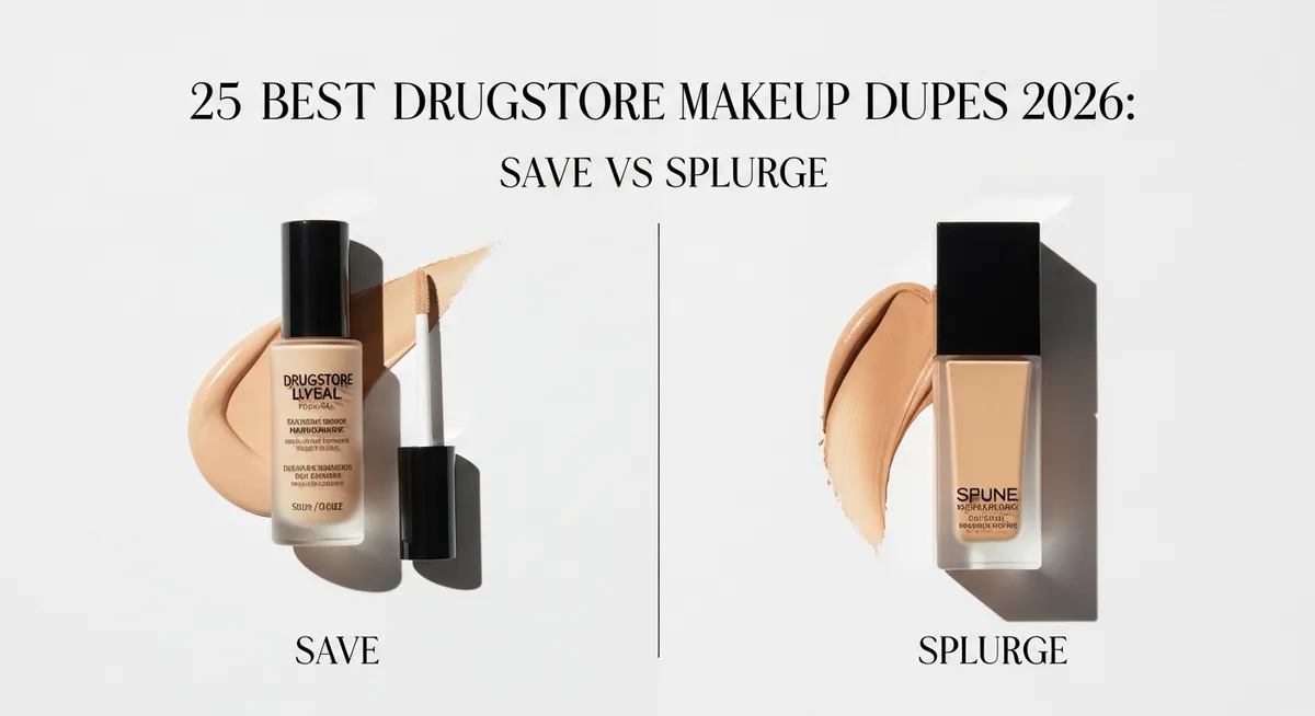 25 Best Drugstore Makeup Dupes 2026: Save vs Splurge