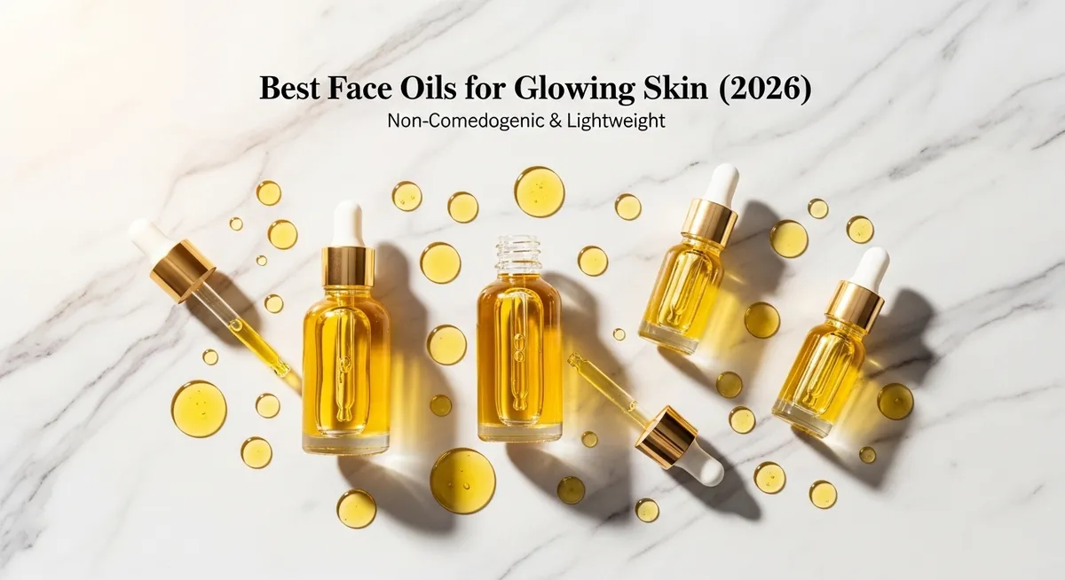 10 Best Face Oils for Glowing Skin That Won't Clog Pores (2026)