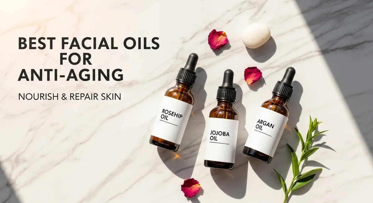 Best Facial Oils for Anti-Aging: Antioxidant-Rich Botanicals for Dermal Longevity | NxtLifestyle