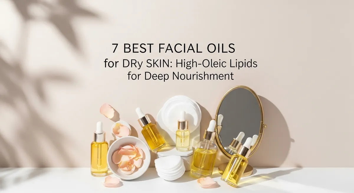 7 Best Facial Oils for Dry Skin: High-Oleic Lipids for Deep Nourishment | NxtLifestyle