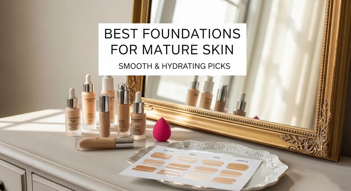 The Best Foundations for Mature Skin (Hydrating & Smooth)