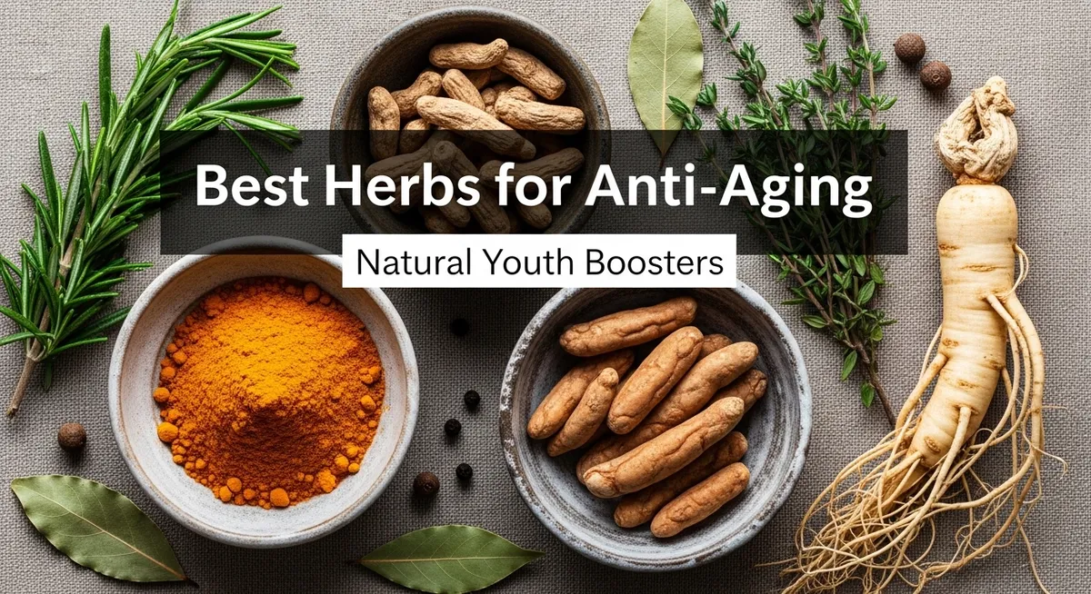 Best Herbs for Anti-Aging: Ashwagandha, Gotu Kola & The Science of Dermal Stress | NxtLifestyle