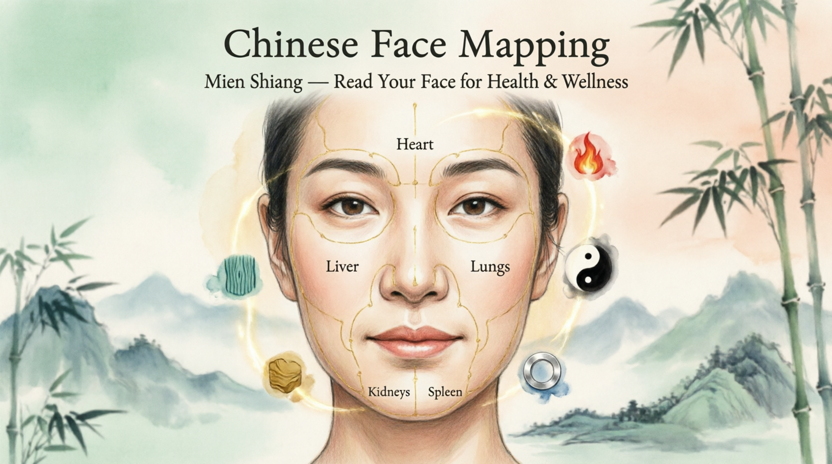 Chinese Face Mapping Mien Shiang Guide