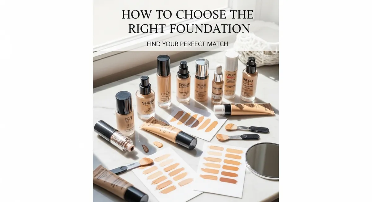How to Choose the Perfect Foundation: Shade & Formula Guide 2026
