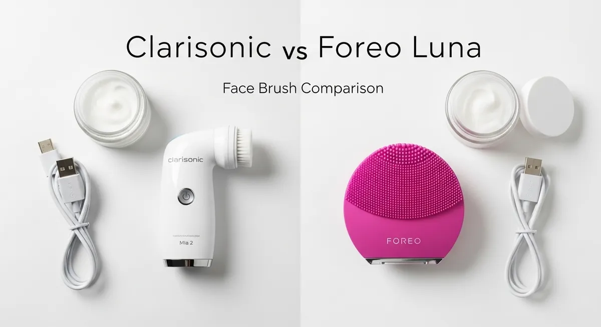 Clarisonic vs. Foreo Luna