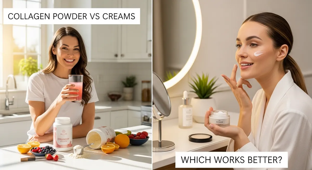 Collagen Powder vs. Creams