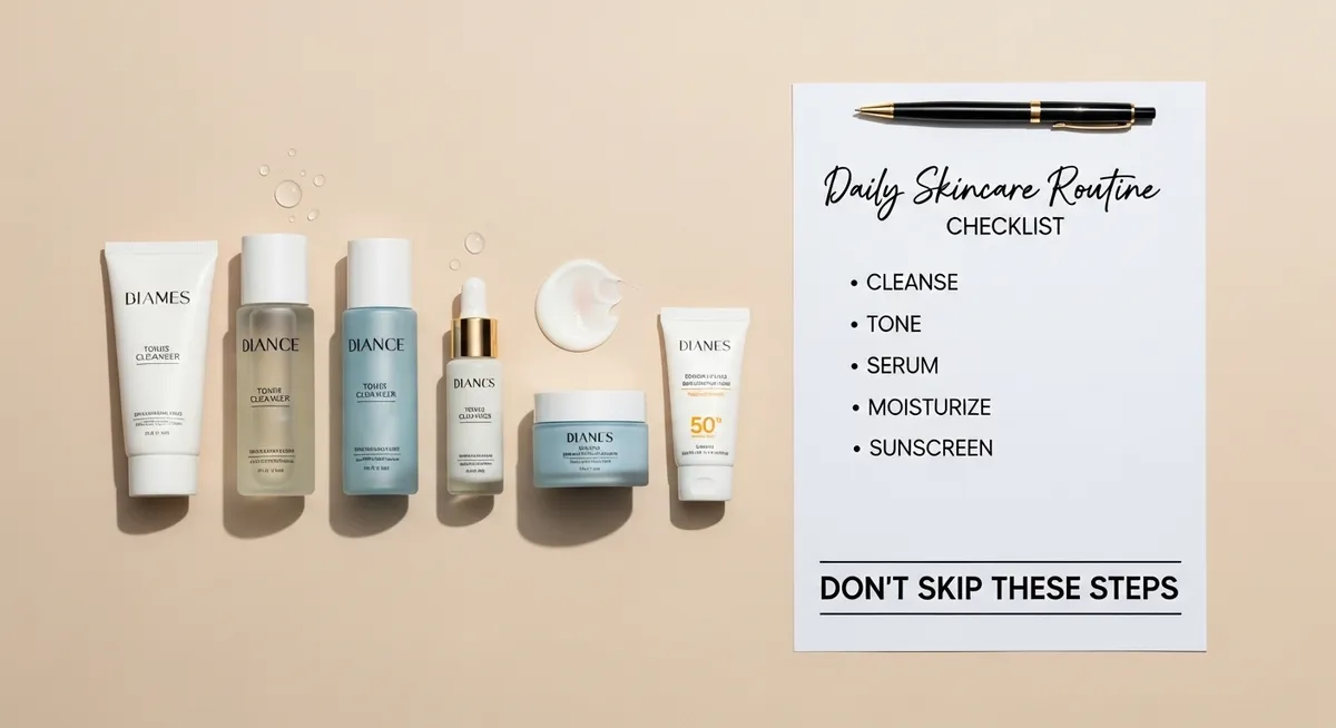 Daily Skincare Routine Checklist