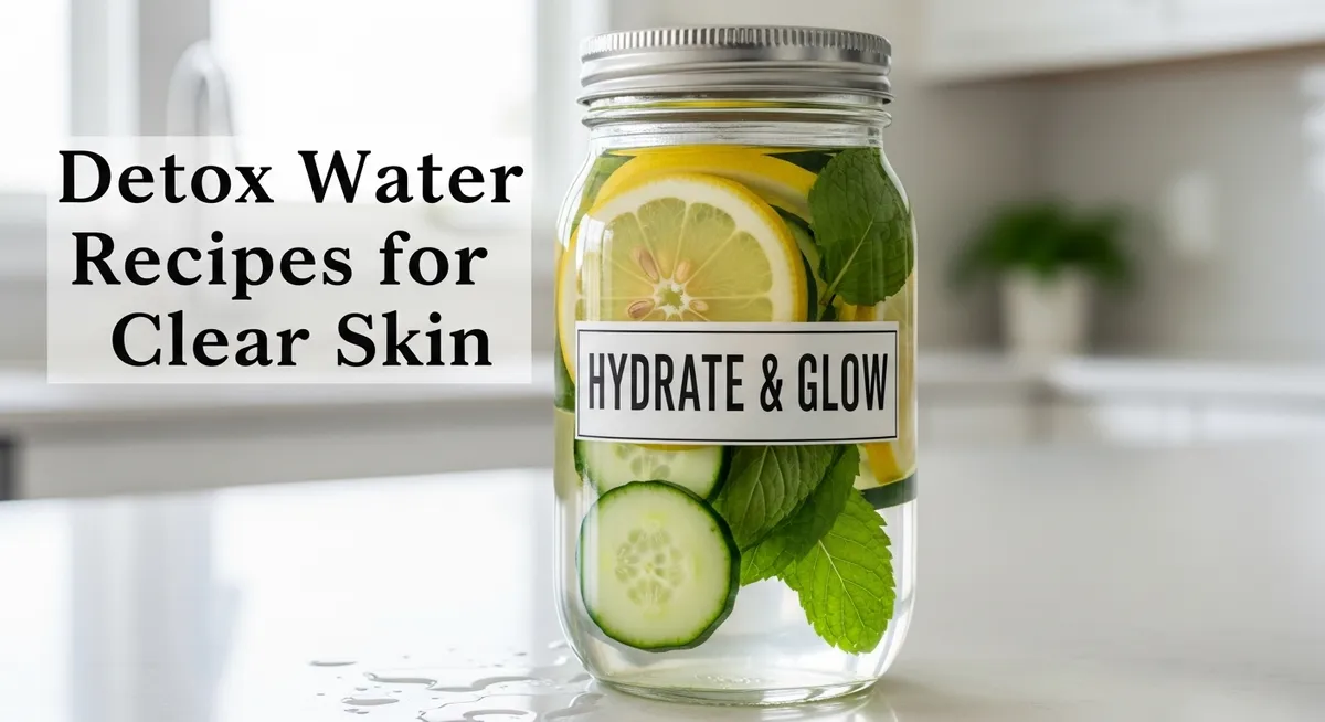 Detox Water Recipes for Clear Skin