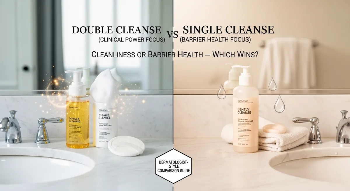 Double vs. Single Cleansing