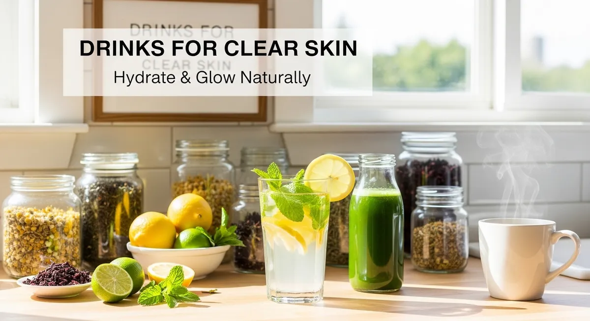Best Drinks for Clear Skin: 7 Science-Backed Elixirs for a Radiant Complexion | NxtLifestyle