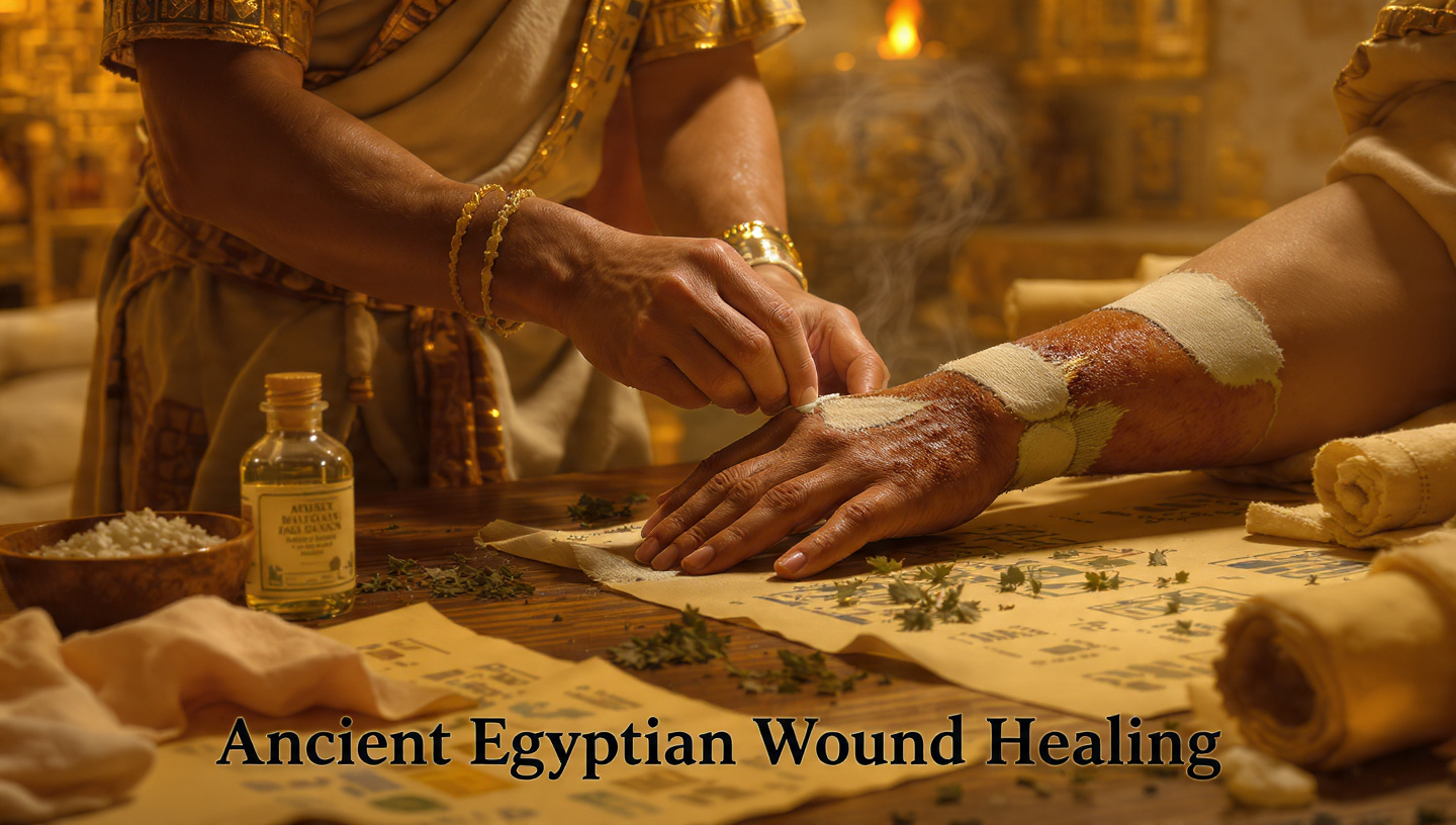 Egyptian Herbal Medicine for Wound Healing