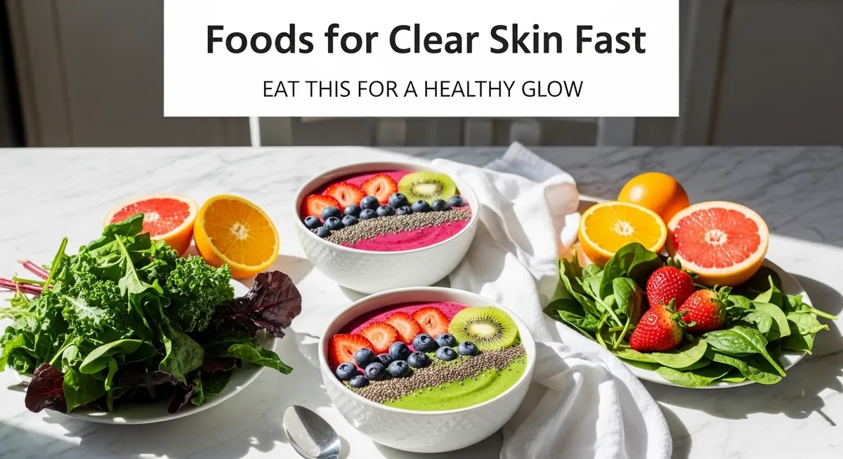 Foods for Clear Skin Fast