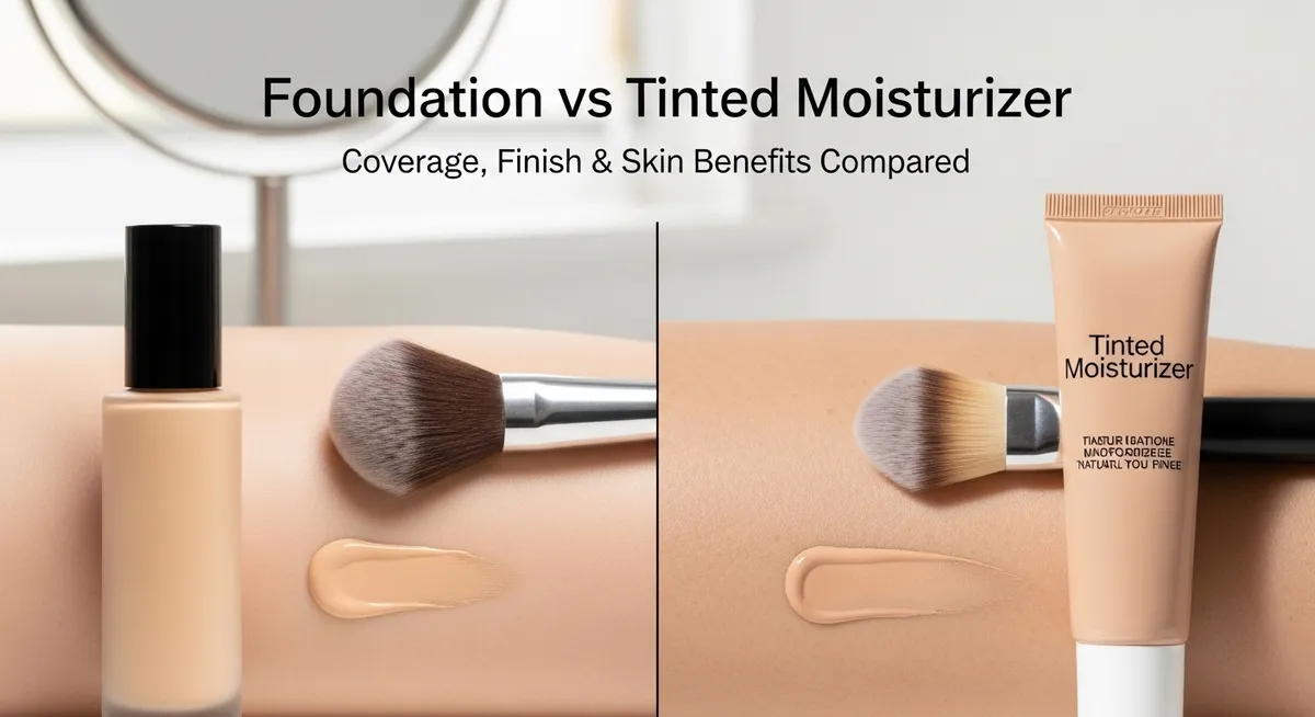 Foundation vs. Tinted Moisturizer