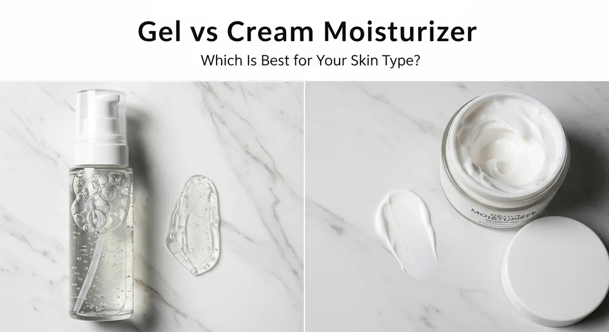 Gel vs. Cream Moisturizer