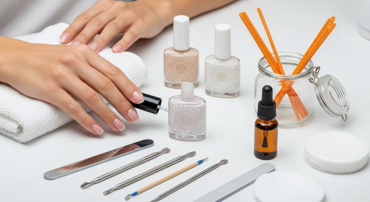 How to Achieve Hailey Bieber's Glazed Donut Nails at Home