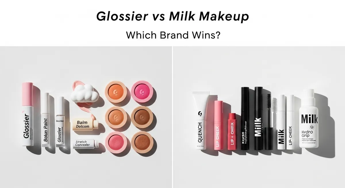 Glossier vs. Milk Makeup