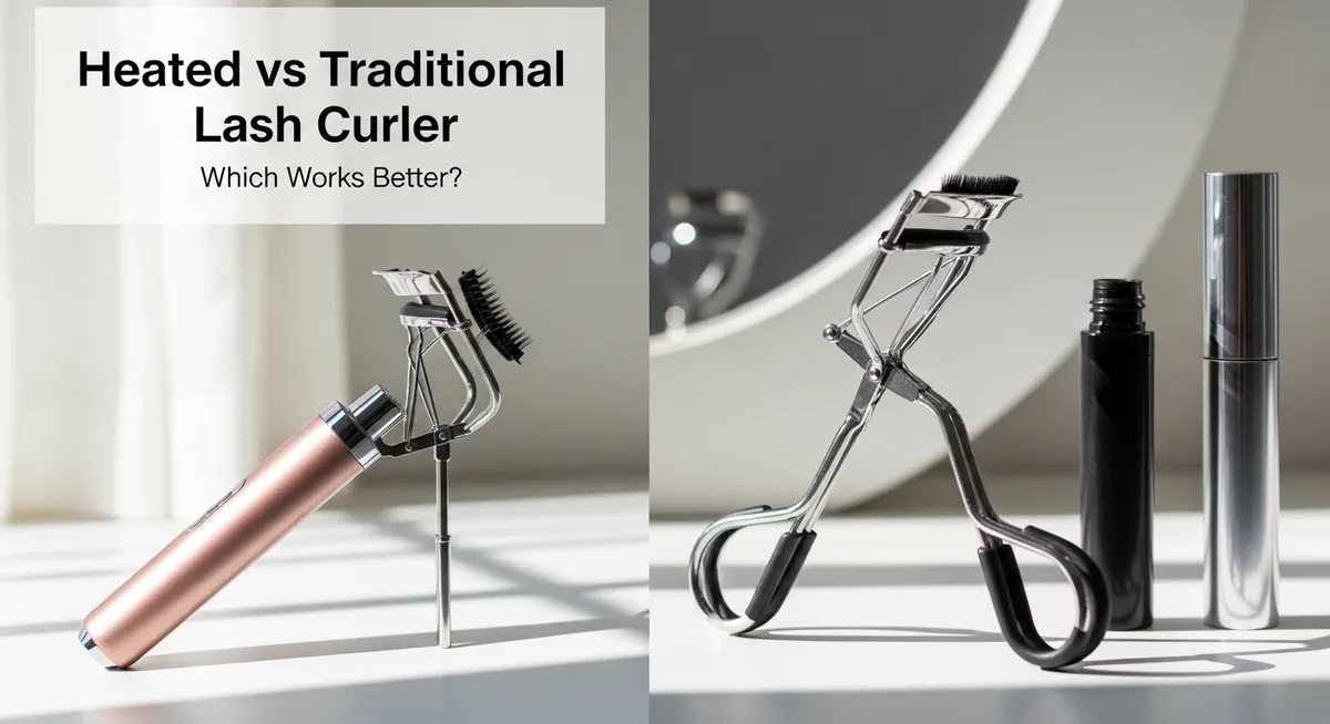 Heated vs. Traditional Lash Curler