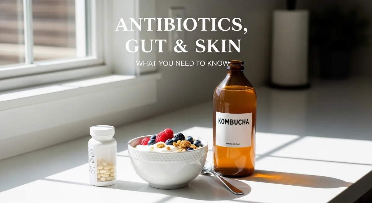 How Antibiotics Affect Skin & Gut