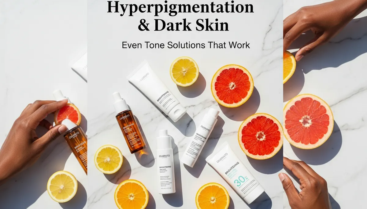 Treating Hyperpigmentation Safely on Dark Skin Tones