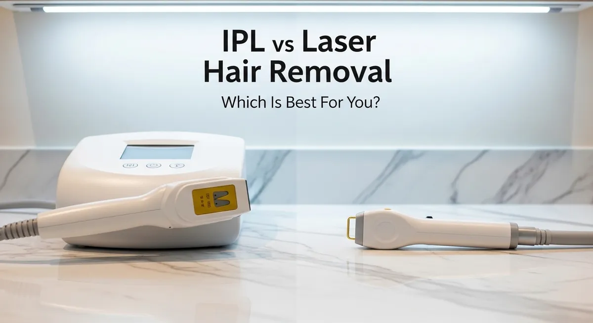 IPL vs. Laser Hair Removal