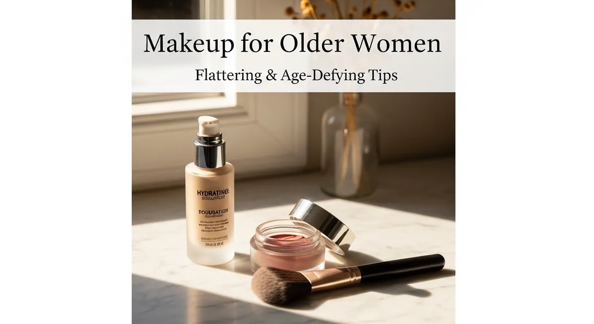 Makeup for Older Women: Pro Tips for Fine Lines & Glowing Skin | NxtLifestyle