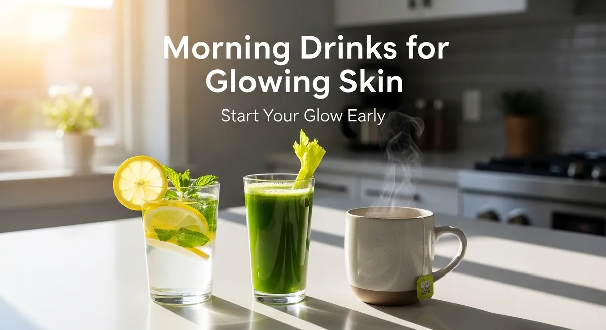 Morning Drinks for Glowing Skin