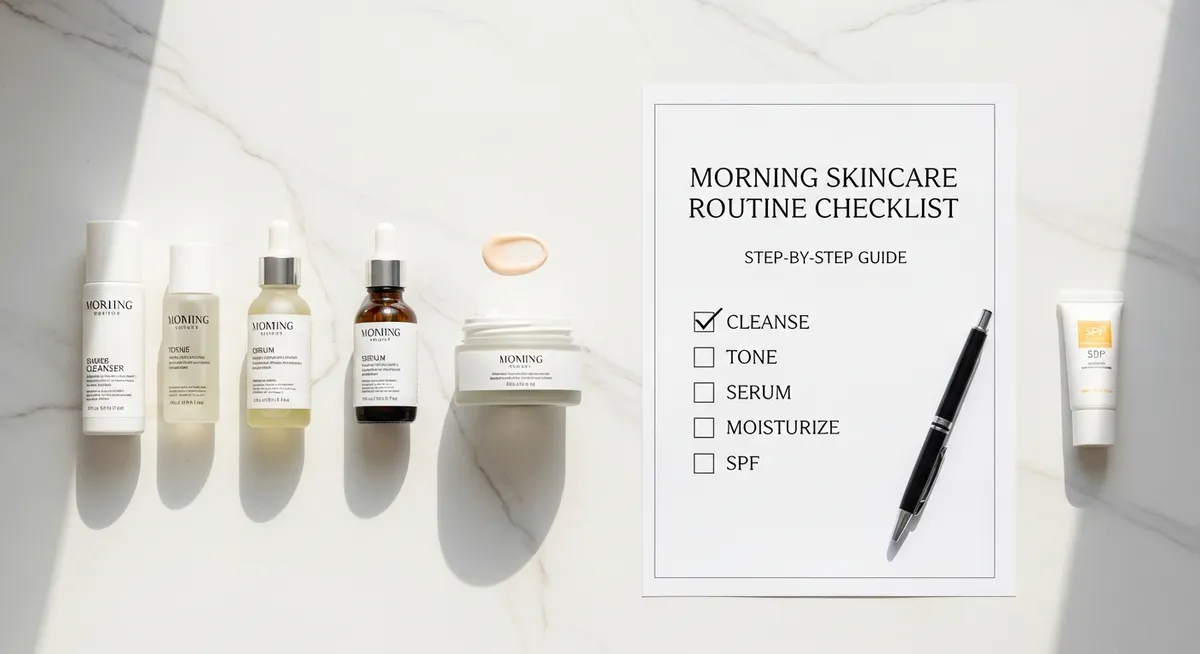 Morning Skincare Routine Checklist & Habit Tracker (Printable) | NxtLifestyle