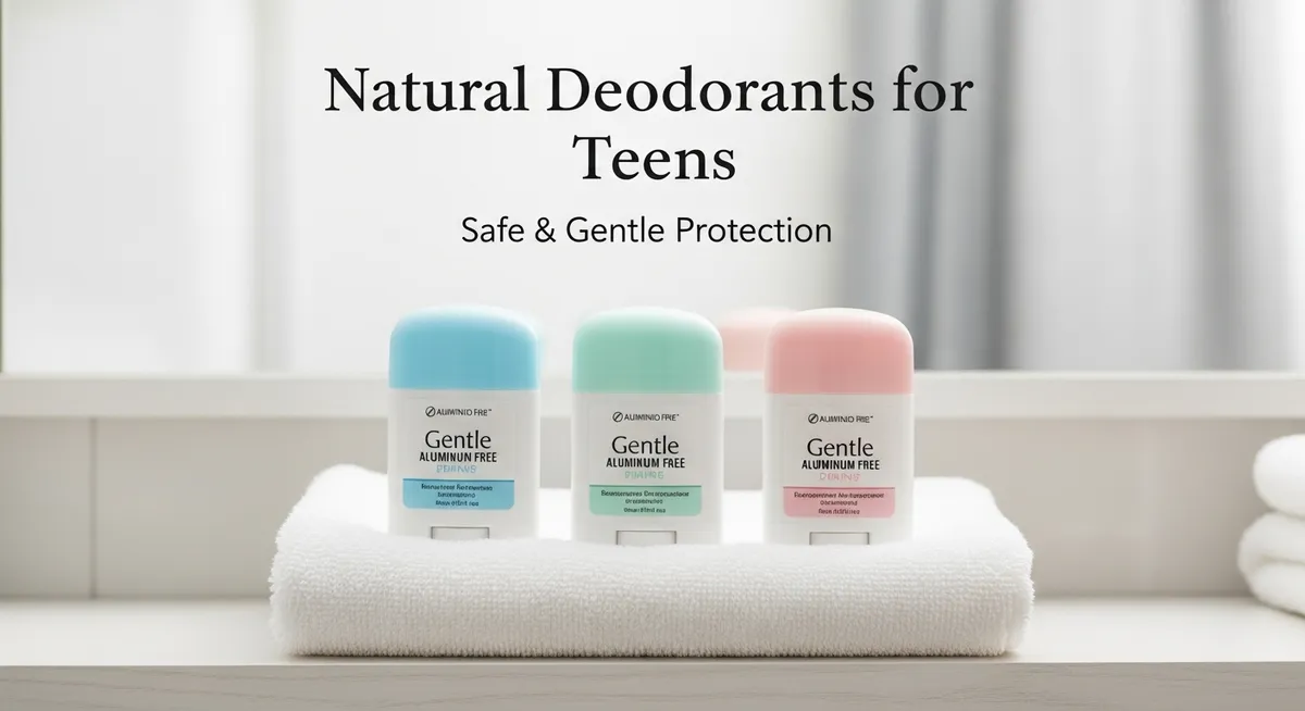Aluminum-Free: Best Natural Deodorants for Teens