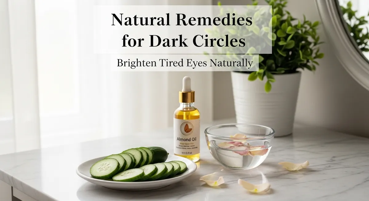 Natural Remedies for Dark Circles: Vasoconstrictors & Brightening Botanicals | NxtLifestyle