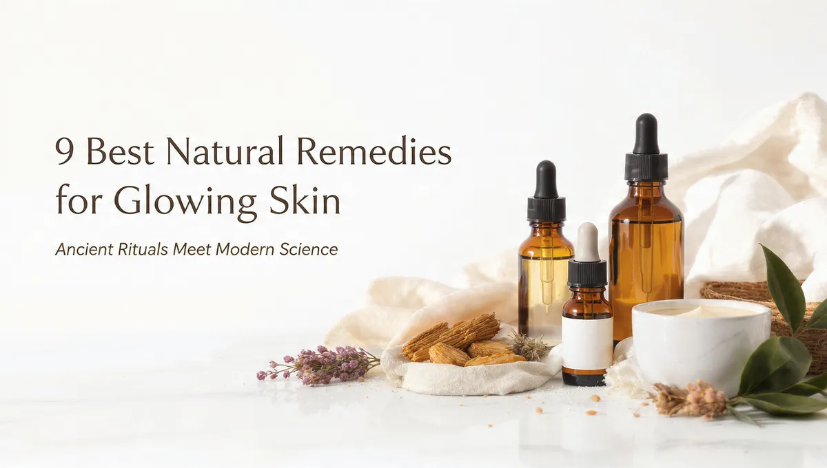 9 Best Natural Remedies for Glowing Skin: Ancient Rituals Meet Modern Science | NxtLifestyle