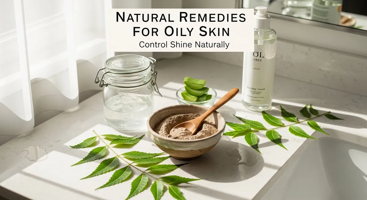 Natural Remedies for Oily Skin: Regulating Sebum with Herbs & Clay | NxtLifestyle