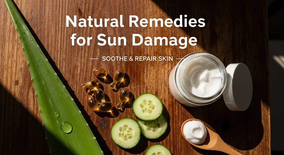 Natural Remedies for Sun Damage: Repairing UV-Stressed Skin Safely | NxtLifestyle