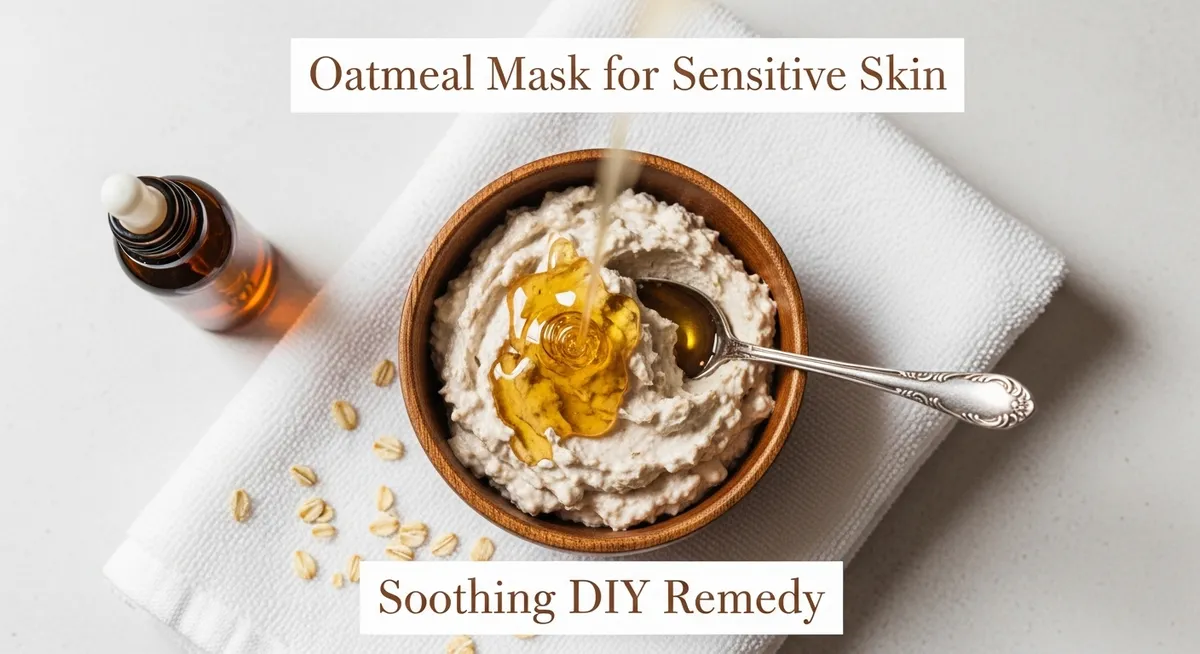 Colloidal Oatmeal Mask for Sensitive Skin: Soothe Itchiness & Inflammation