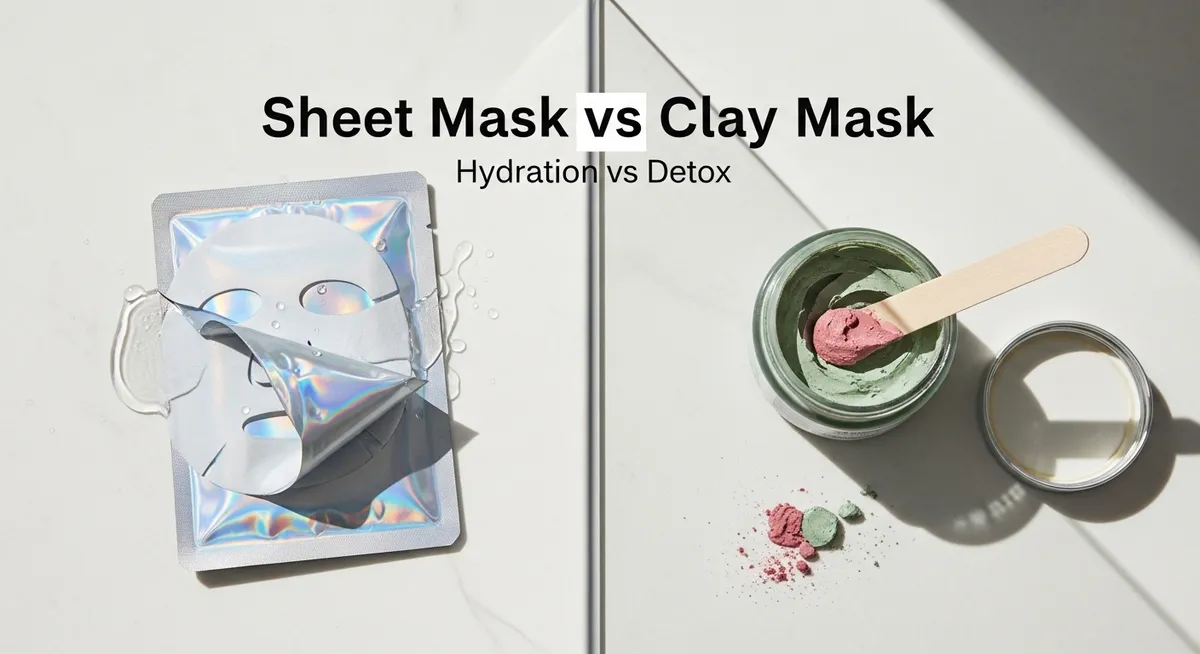 Sheet Mask vs. Clay Mask