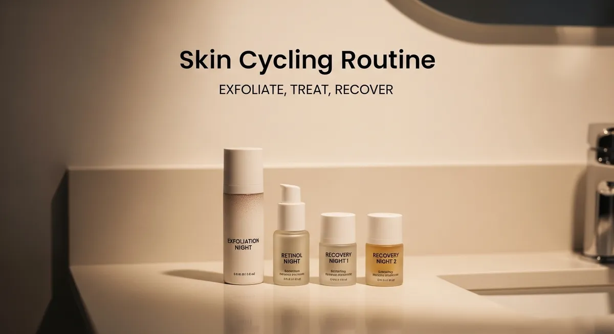 Skin Cycling for Beginners: A 4-Night Schedule