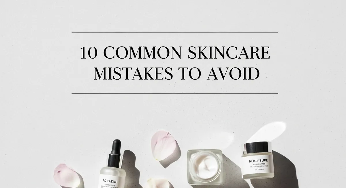 10 Common Skincare Mistakes to Avoid