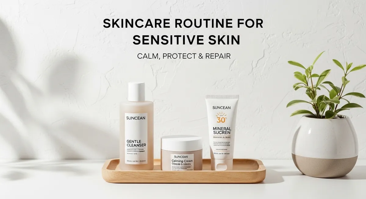 A Gentle Skincare Routine for Sensitive Skin