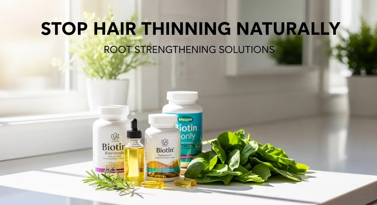 Natural Ways to Stop Hair Thinning and Shedding