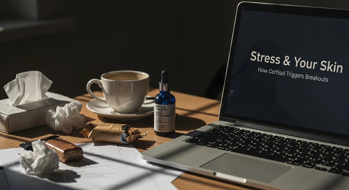 Stress Face is Real: How Cortisol Destroys Collagen & Causes Acne