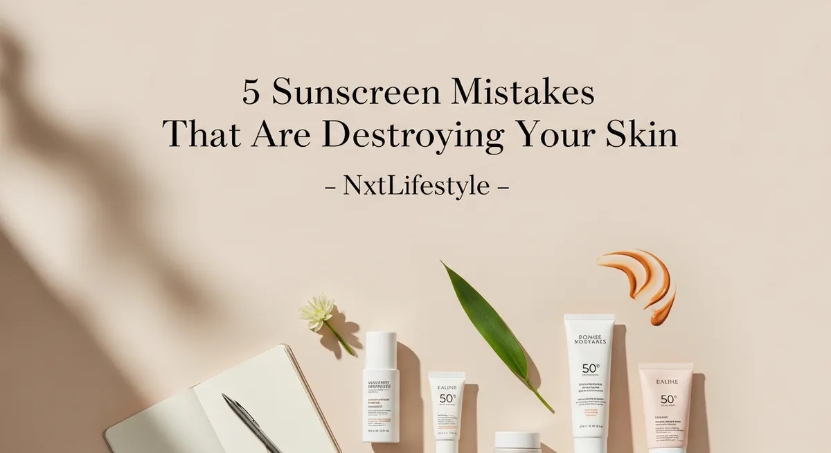 5 Sunscreen Mistakes That Are Destroying Your Skin